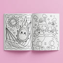 Gray Kaleidoscope Sticker Colouring - Rainbow Dreams Kids Craft Kits