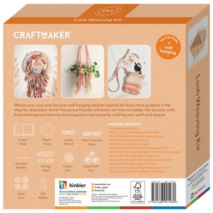 Tan Craft Maker Lush Weaving Kit Weaving