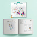 Lavender Craft Maker Designer Earrings Kit Jewellery