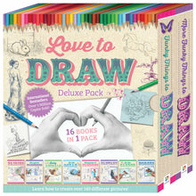 White Smoke Zap Love to Draw Binder 2 Pack Kids Craft Kits
