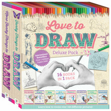 White Smoke Zap Love to Draw Binder 2 Pack Kids Craft Kits
