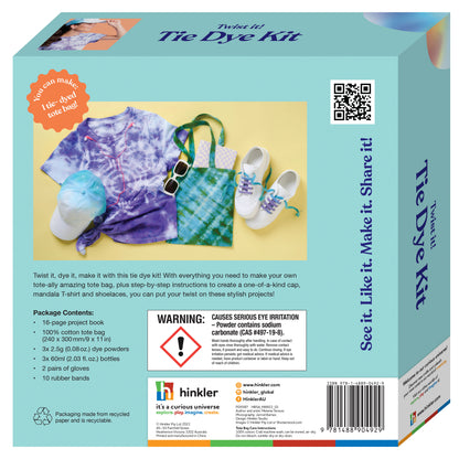 Light Blue Oh My Craft Totally Tie Dye Kit Tie Dye