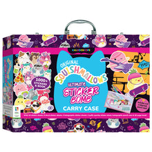 White Smoke Kaleidoscope Squishmallows - Ultimate Sticker Case Kids Craft Kits