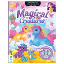 Lavender Blush Kaleidoscope Sticker Colouring - Magic Creatures Kids Craft Kits