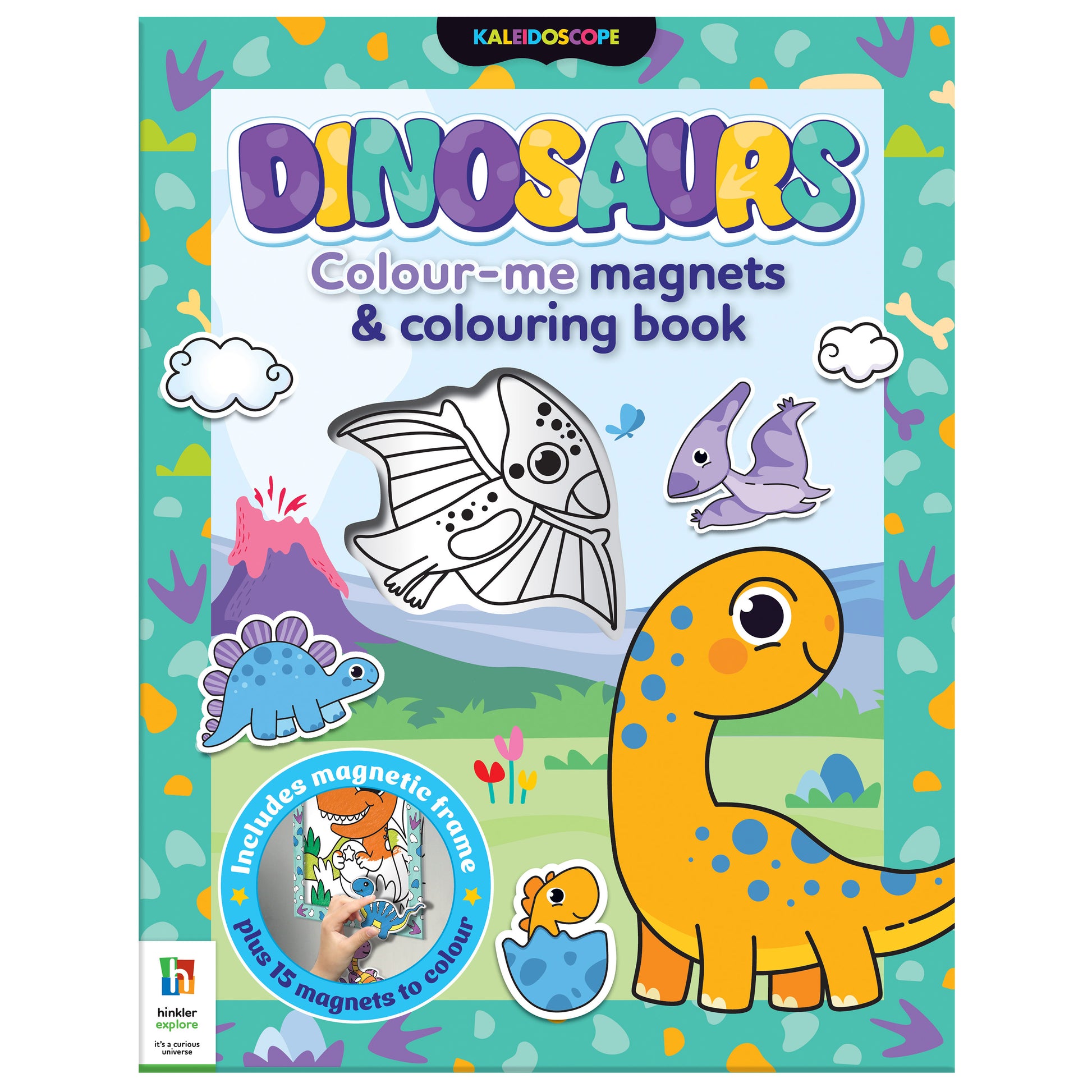 Alice Blue Colour Me Magnets - Dinosaurs Kids Craft Kits