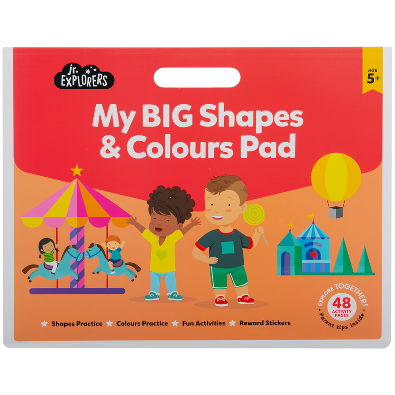 Tomato My Big Shapes & Colours Pad Kids Activities