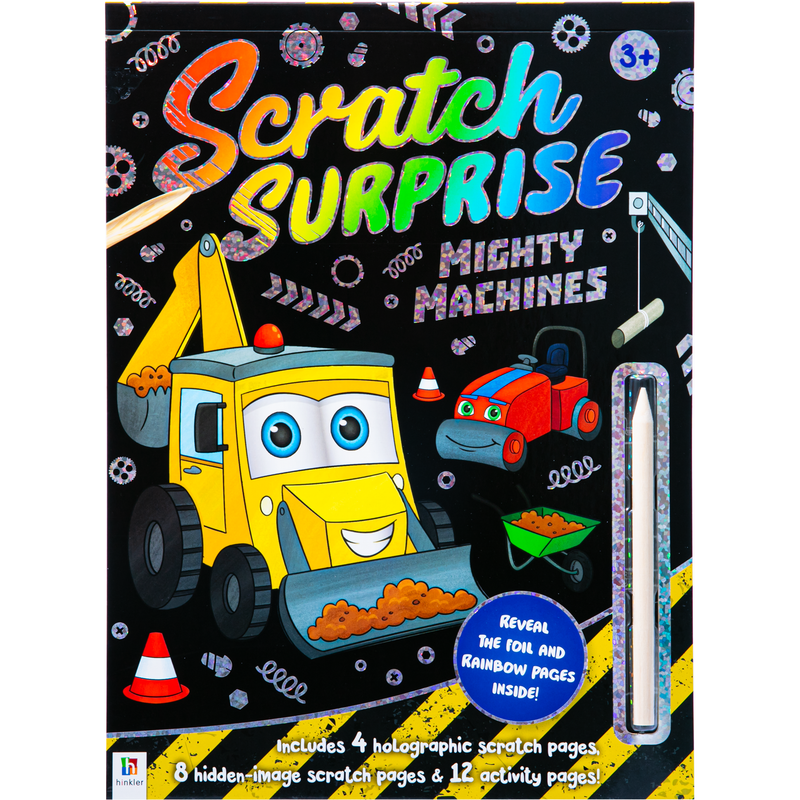 Black Scratch Surprise Mighty Machines