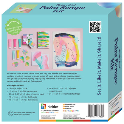 Sky Blue Oh My Craft Picture This Paint Scrape Kit