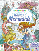 White Smoke Kaleidoscope Sticker Colouring - Magic Mermaid Kids Craft Kits