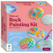 Light Salmon Oh My Craft Write On Rock Painting Kit