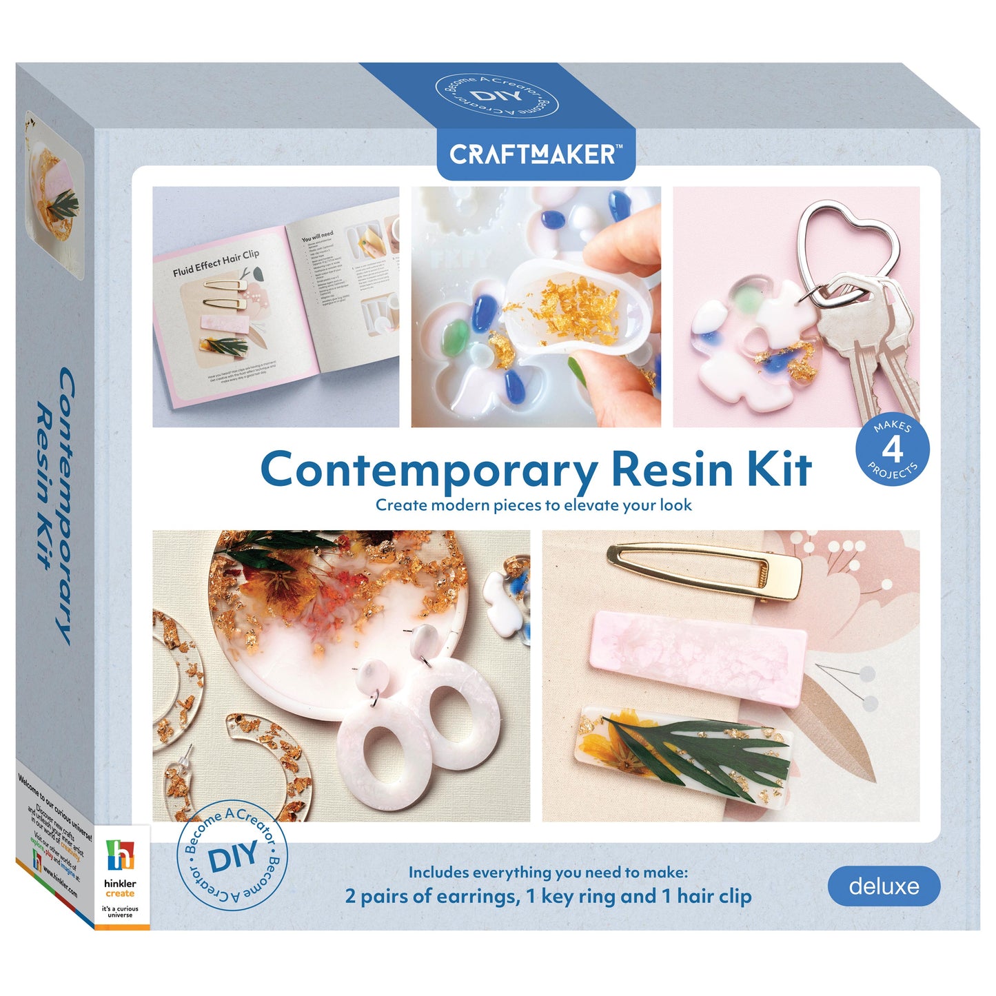 White Smoke Craft Maker Contemporary Resin Kit Resin
