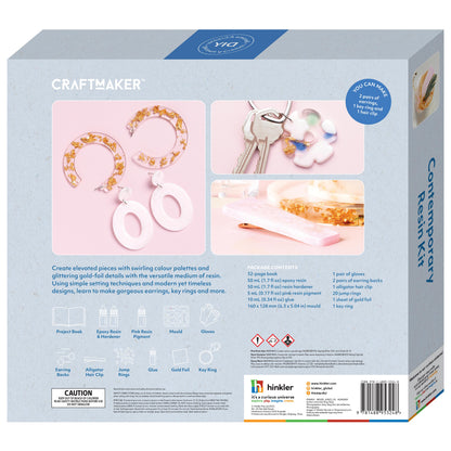 Light Gray Craft Maker Contemporary Resin Kit Resin