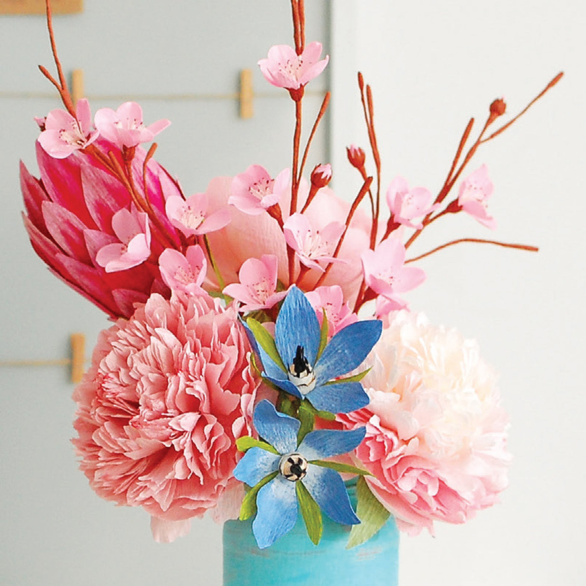 Lavender Craft Maker Paper Flower Kit Papercraft