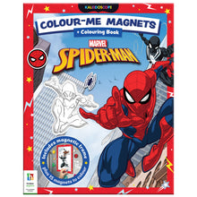 White Smoke Colour Me Magnets - Spider-Man Kids Craft Kits