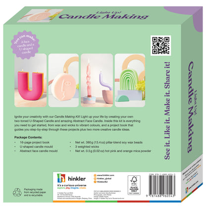 Gray Oh My Craft Candle Making Kit