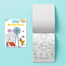Pale Turquoise Junior Kaleidoscope Colouring Kit - On the Farm Kids Craft Kits