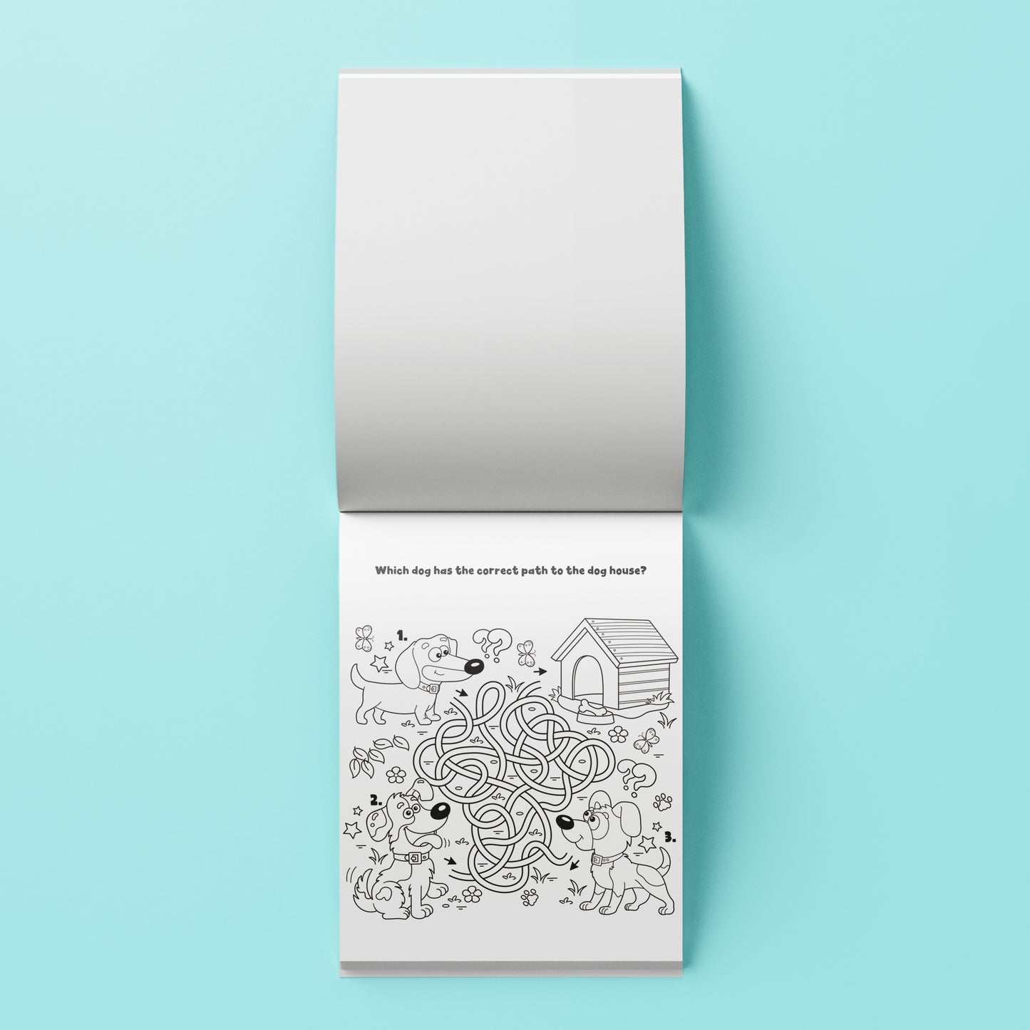 Pale Turquoise Junior Kaleidoscope Colouring Kit - On the Farm Kids Craft Kits