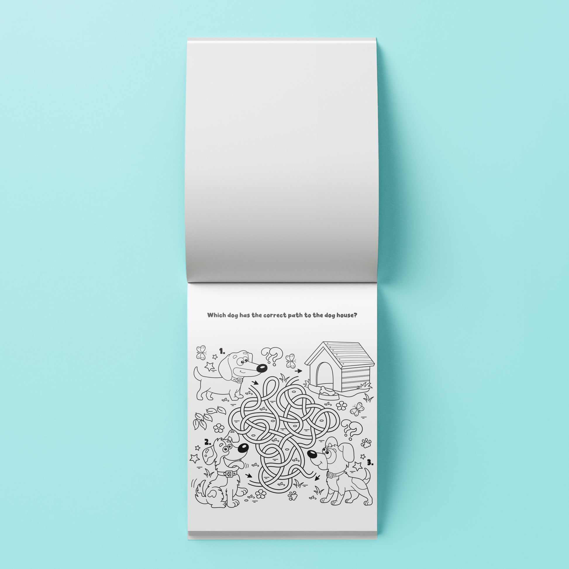 Pale Turquoise Junior Kaleidoscope Colouring Kit - On the Farm Kids Craft Kits