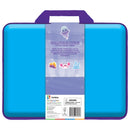 Light Steel Blue Axolotls and Friends Colouring Set with Lap Desk Kids Activities
