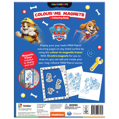 White Smoke Colour Me Magnets - Paw Patrol Kids Craft Kits