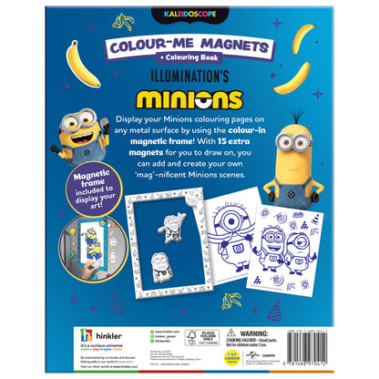 White Smoke Colour Me Magnets - Minions Kids Craft Kits