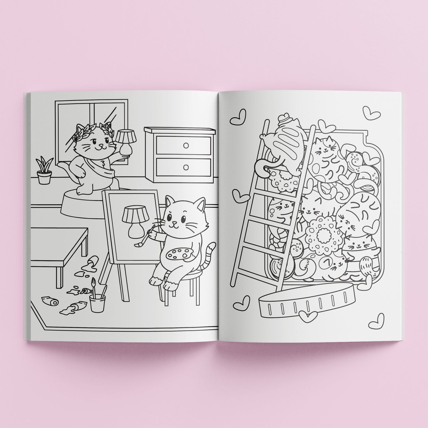 Gray Kaleidoscope Sticker Colouring - Pets Unleashed Kids Craft Kits