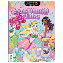 Dark Gray Kaleidoscope Sticker Colouring - Mermaid Tales Kids Craft Kits