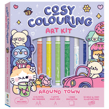 Thistle Cosy Colouring Art Kit - Around Town Kids Craft Kits
