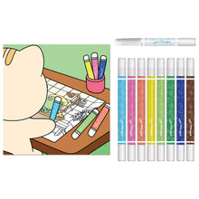 Antique White Cosy Colouring Art Kit - Around Town Kids Craft Kits