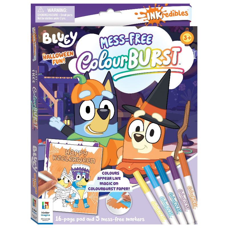Bluey Halloween Colour Burst