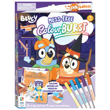 White Smoke Bluey Halloween Colour Burst Halloween