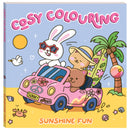 Light Steel Blue Cosy Colouring - Sunshine Days Kids Craft Kits