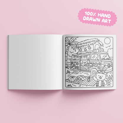 Thistle Cosy Colouring - Sunshine Days Kids Craft Kits