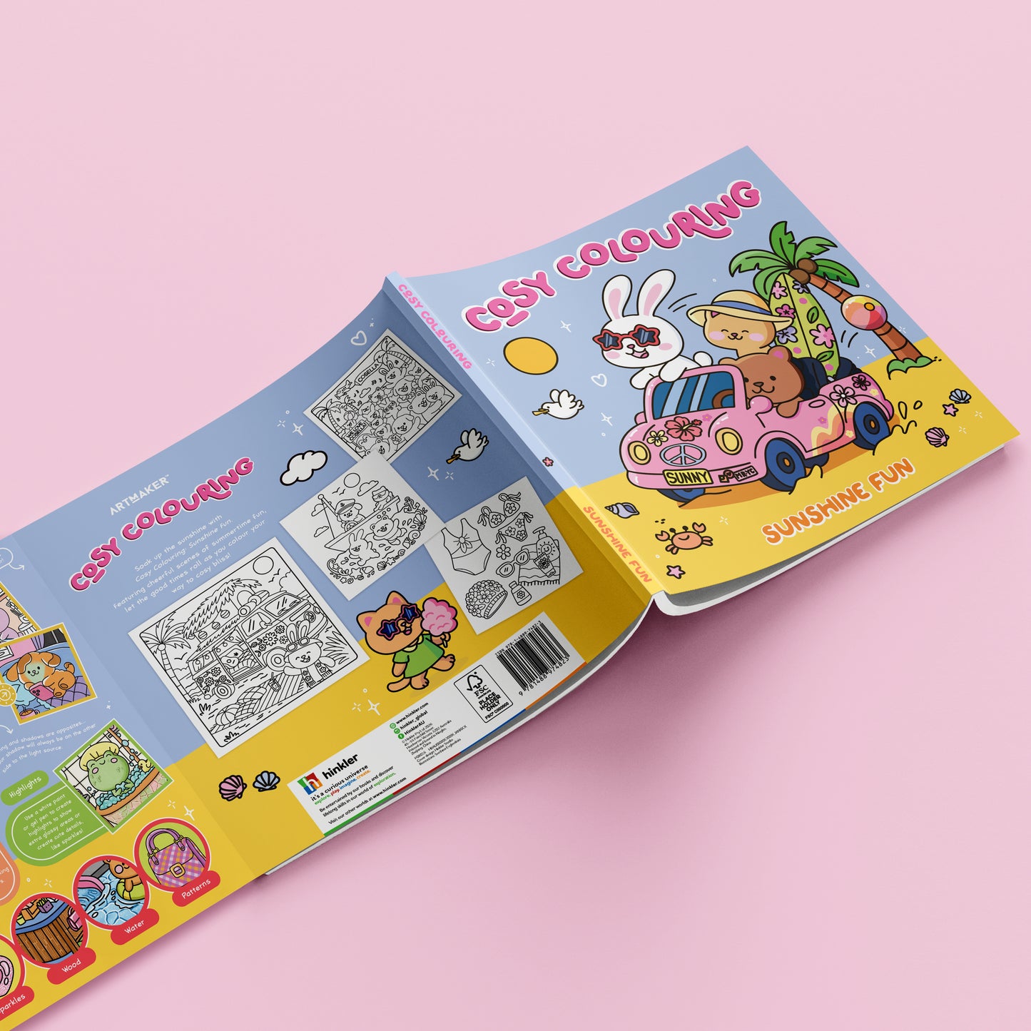 Thistle Cosy Colouring - Sunshine Days Kids Craft Kits