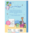 Light Blue Cosy Colouring Poster Art - Mini Moments Kids Craft Kits