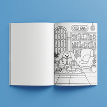 Light Gray Cosy Colouring Poster Art - Mini Moments Kids Craft Kits