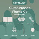 Cadet Blue Craft Maker Cute Crochet Plants Kit Crochet
