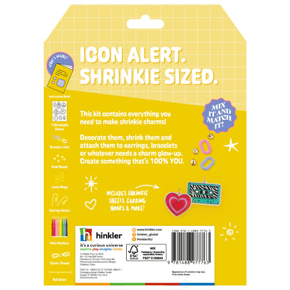 Gold Oh My Craft Shrinkies Iconic Charms Kit