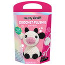 White Smoke Oh My Craft Midi Crochet Plushie - Colin Cow Crochet