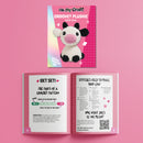 Light Pink Oh My Craft Midi Crochet Plushie - Colin Cow Crochet