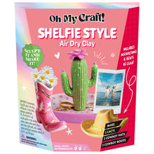 Light Coral Oh My Craft Shelfies Air Dry Clay Kit Clay