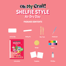 Light Coral Oh My Craft Shelfies Air Dry Clay Kit Clay