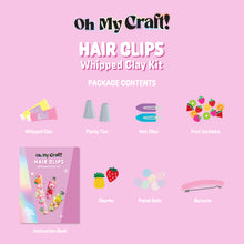 Misty Rose Oh My Craft Hair Clips Whipped Clay Kit Clay