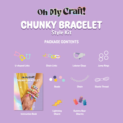 Plum Oh My Craft Chunky Bracelet Style Kit