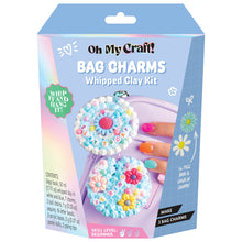 Light Steel Blue Oh My Craft Bag Charms Whipped Clay Kit Clay