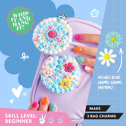 Cornflower Blue Oh My Craft Bag Charms Whipped Clay Kit Clay