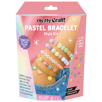 Dark Salmon Oh My Craft Pastel Bracelets Style Kit