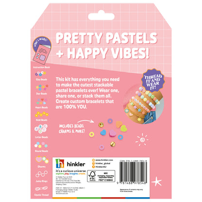 Pink Oh My Craft Pastel Bracelets Style Kit