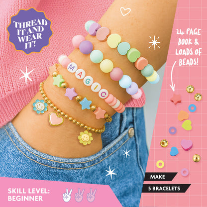 Dark Salmon Oh My Craft Pastel Bracelets Style Kit