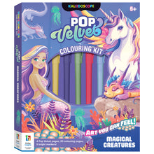 White Smoke Kaleidoscope Pop Velvet Colour Mythical Kit Kids Craft Kits